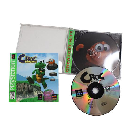 Vintage PlayStation 1 Croc Legend Of The Gobbos Video Game - Picture 3 of 5